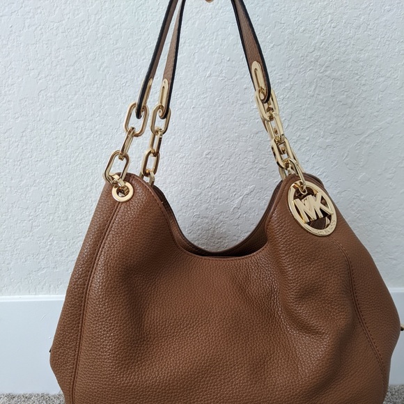 Michael Kors Brown Shoulder Purse - Picture 6 of 6
